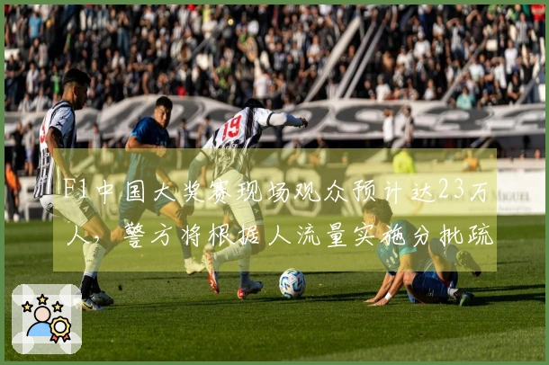 F1中国大奖赛现场观众预计达23万人，警方将根据人流量实施分批疏导
